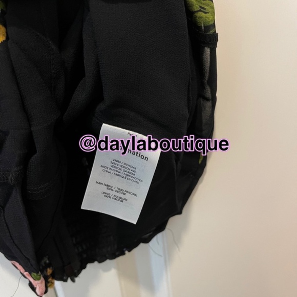 Reformation Blanca Top Night Bloom - Picture 7 of 8